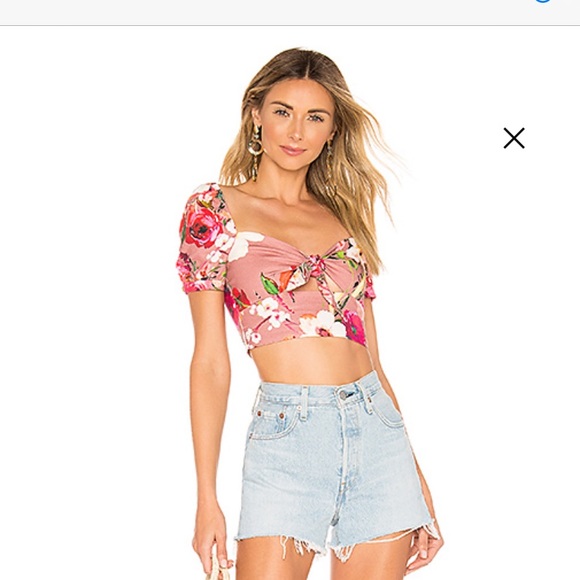 Revolve (Privacy Please) Crop Top - Picture 4 of 5